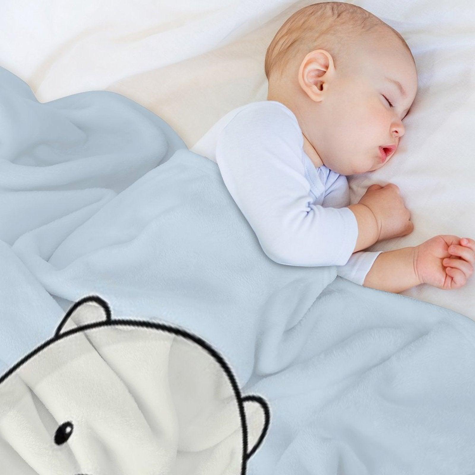 Ice Bear And Seal Throw Blanket