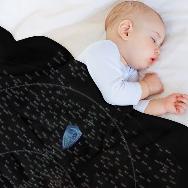 Map of The Inner Sphere Ca. 3048 (transparent) Multi-functional Throw Blanket