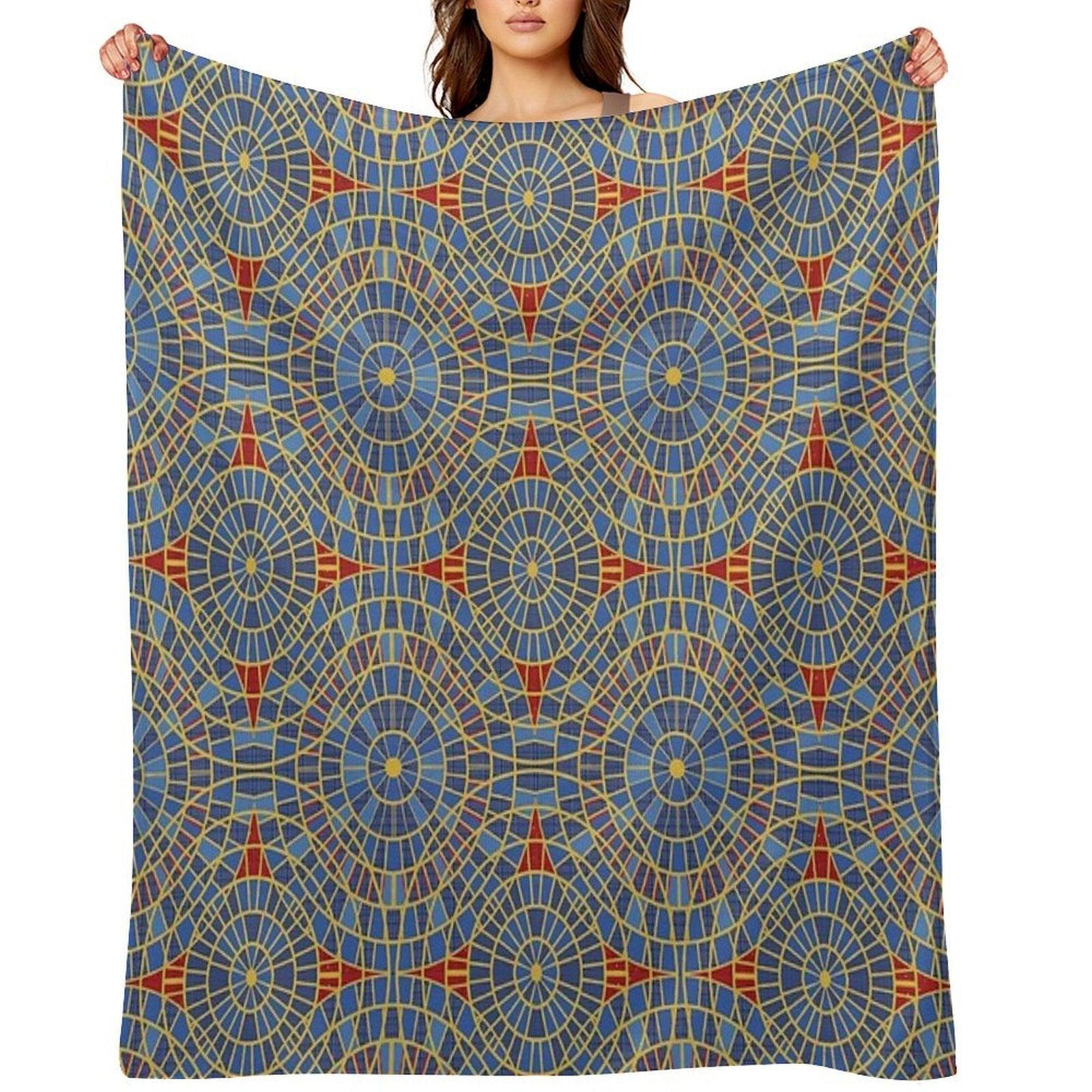 DragonCon Marriott Carpet with Details Throw Blanket
