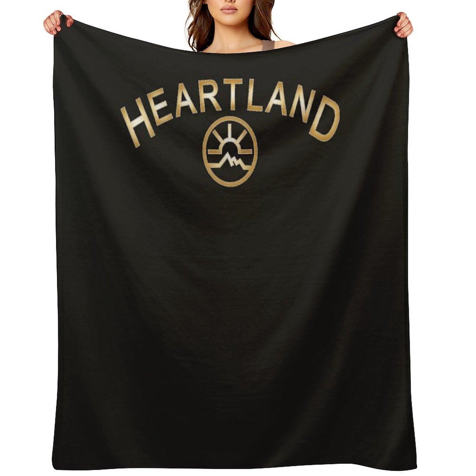 Heartland Logo Throw Blanket