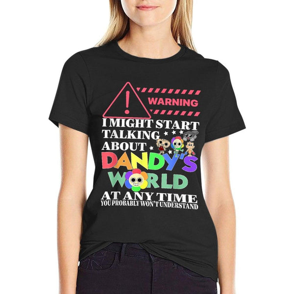 Dandy's World Characters Funny For Men Women Kids  Relaxed-fit T-Shirt