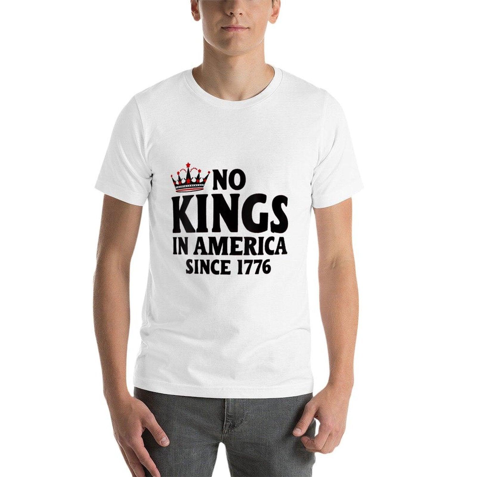Womens No Kings In America Since 1776  Moisture-wicking T-Shirt