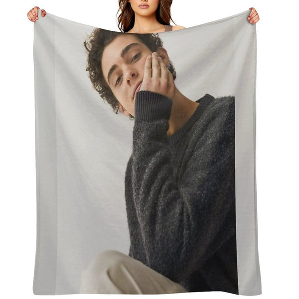 Joshua Bassett Sweet Sustainable Throw Blanket