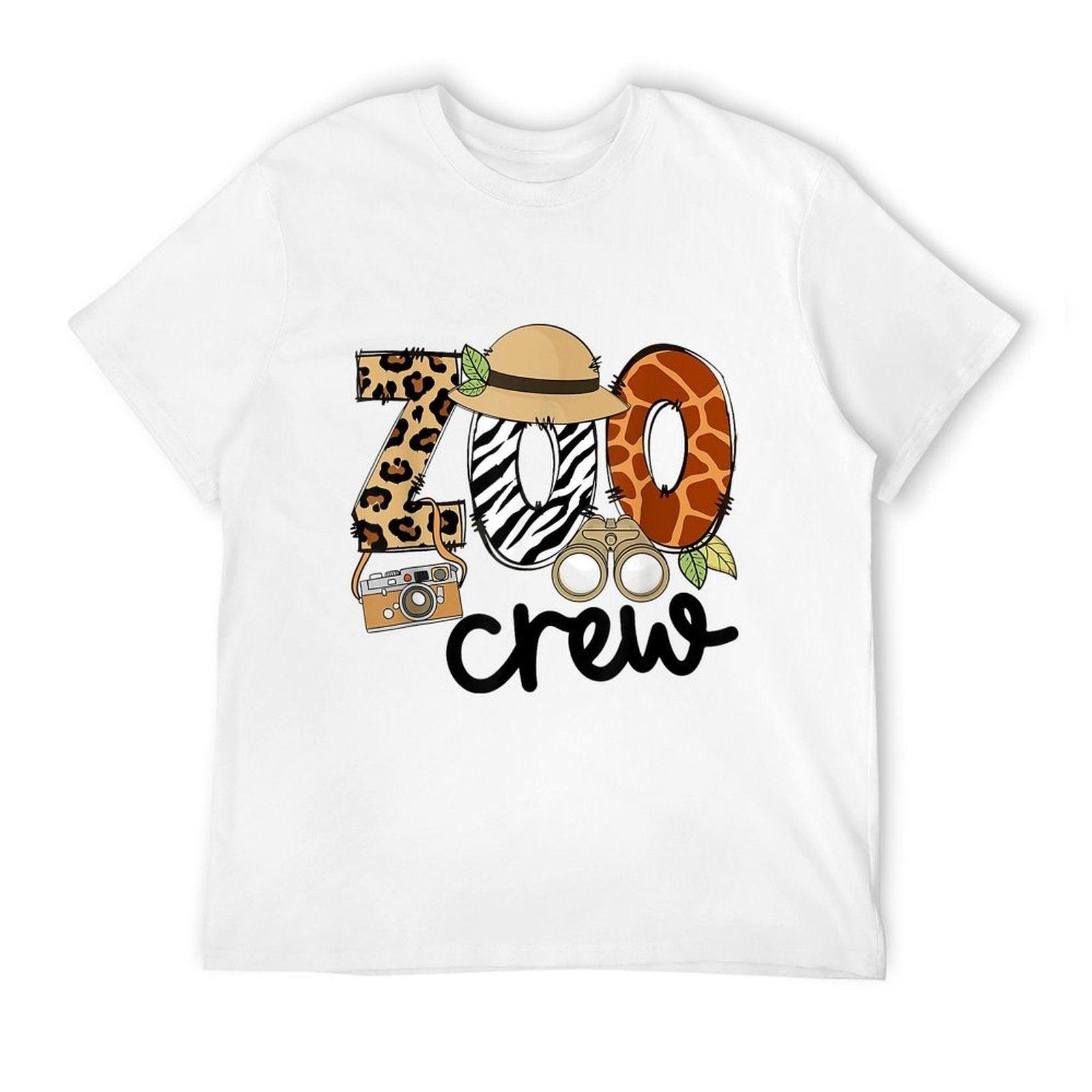 Zoo Crew Leonard Safari Animal Kingdom Zoo Keeper Kids  Wrinkle-resistant T-Shirt