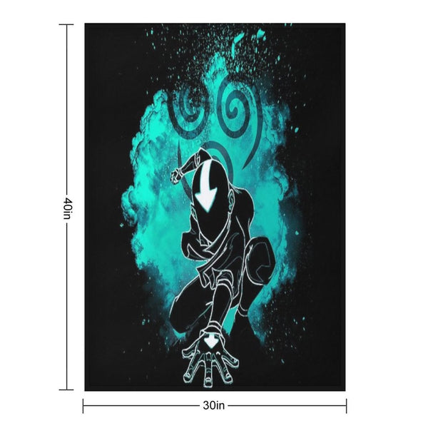 Soul of The Airbender Plush Throw Blanket