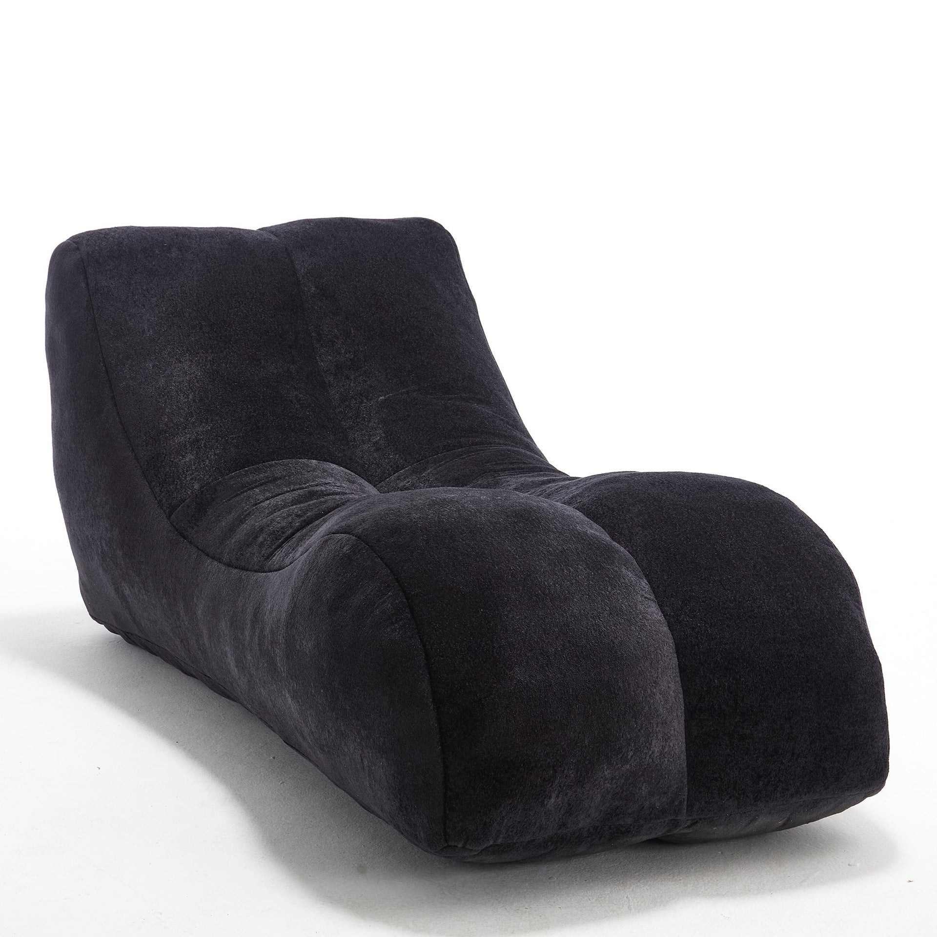 Black Bean Bag Sofa‑Lounger
