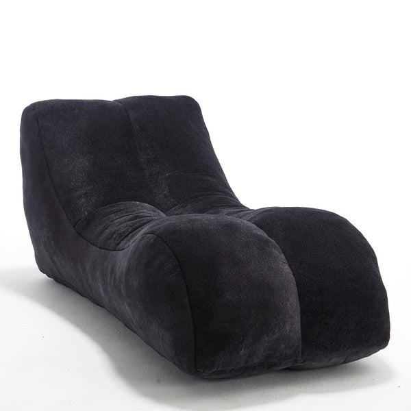Black Bean Bag Sofa‑Lounger