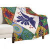 Mexican Talavera Tiles Colorful Pattern Velvety-soft Throw Blanket