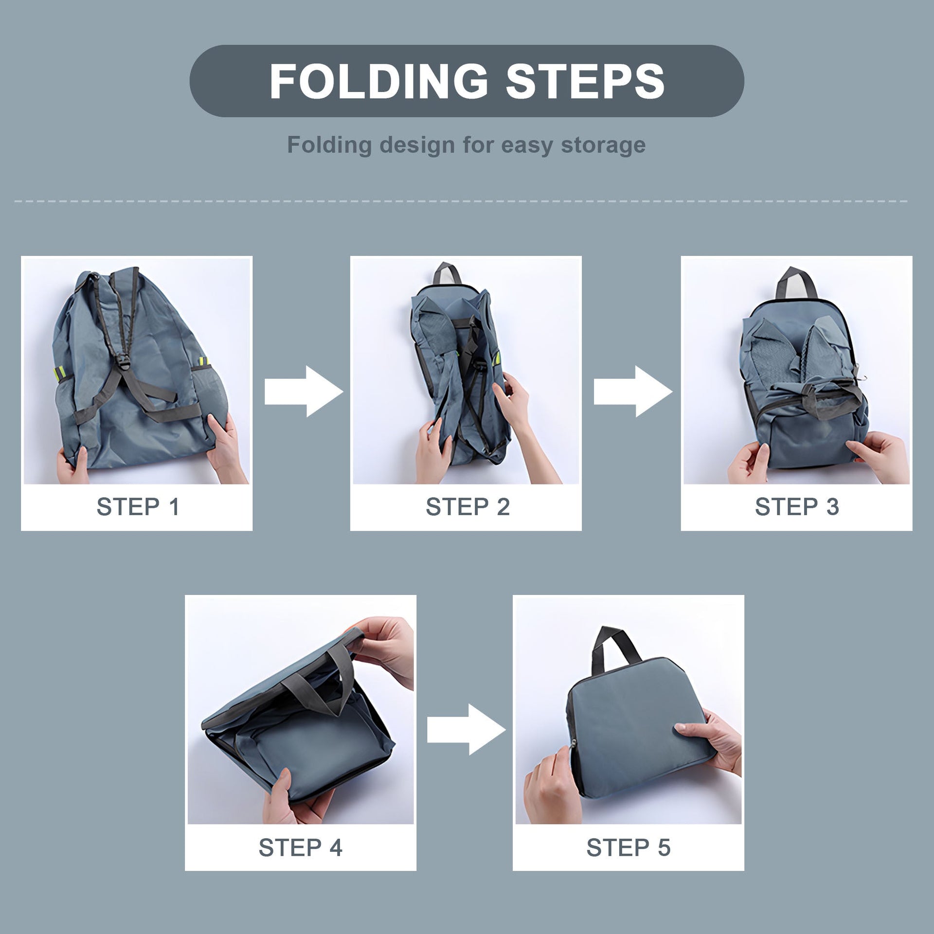 5 Piece Luggage Set with Expandable Duffel Bag & Foldable Backpack – 20