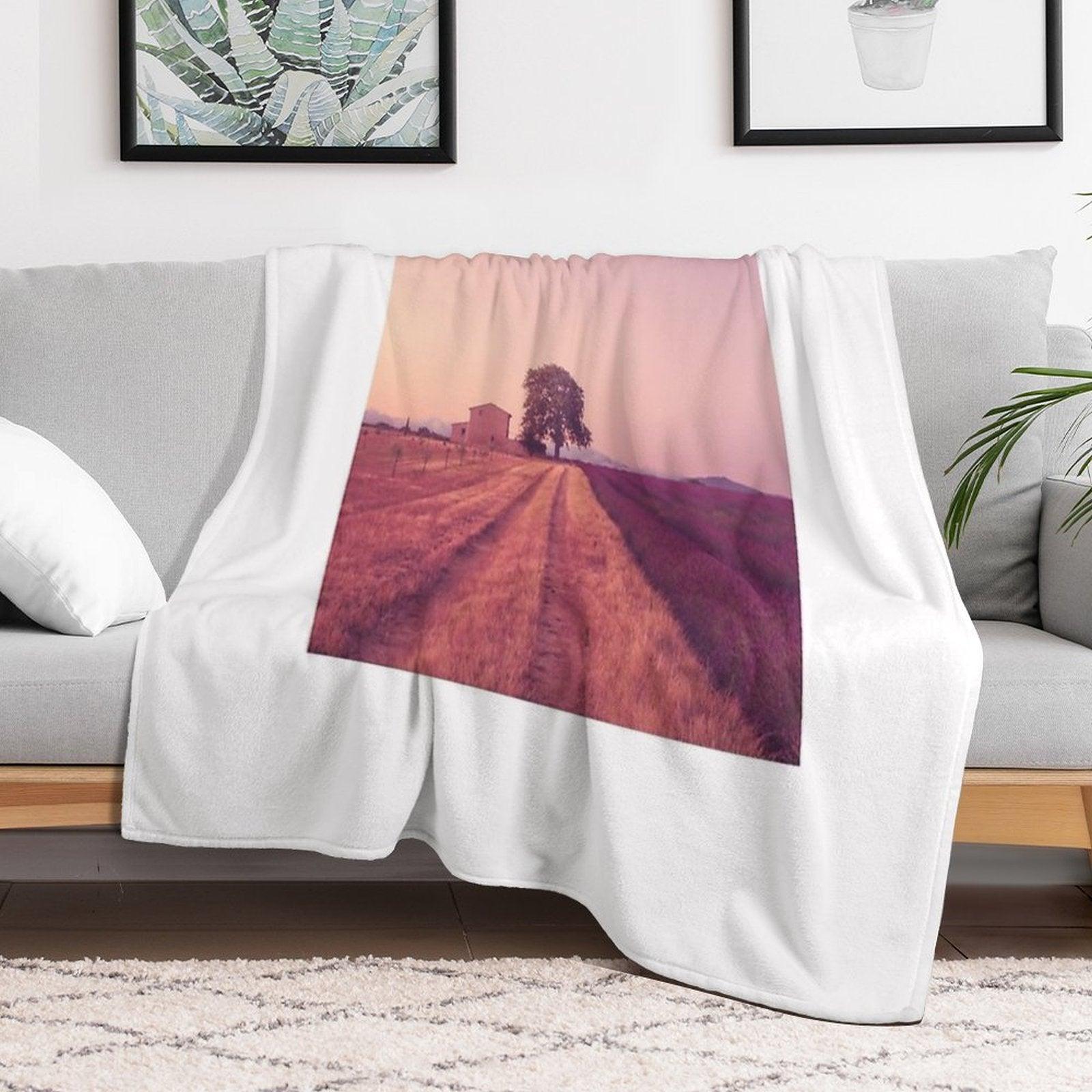 Provence Morning Light Throw Blanket