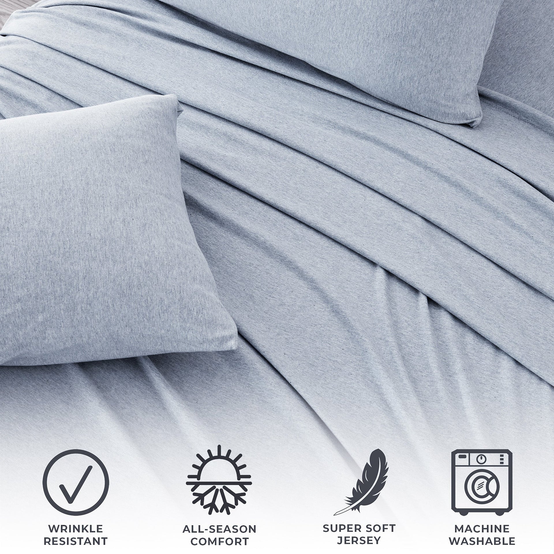 4-Piece Jersey Sheet - Carmen Collection