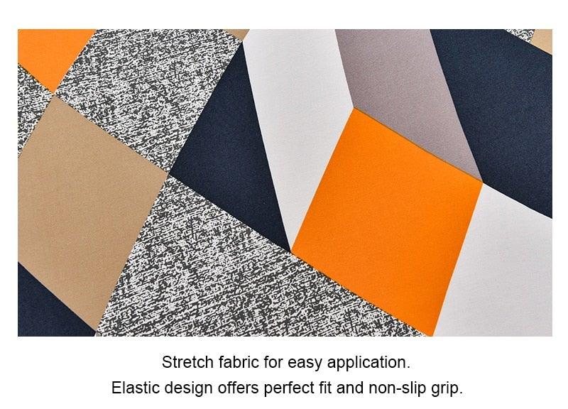 Chair Covers For Dining Room Stretch Spandex Removable Washable Anti-dust Seat Slipcover Multicolor  Chair covers  Chair Covers For Dining Room With Printed Patterns Easy Slip-on Stretchy Dining Room Chair Covers