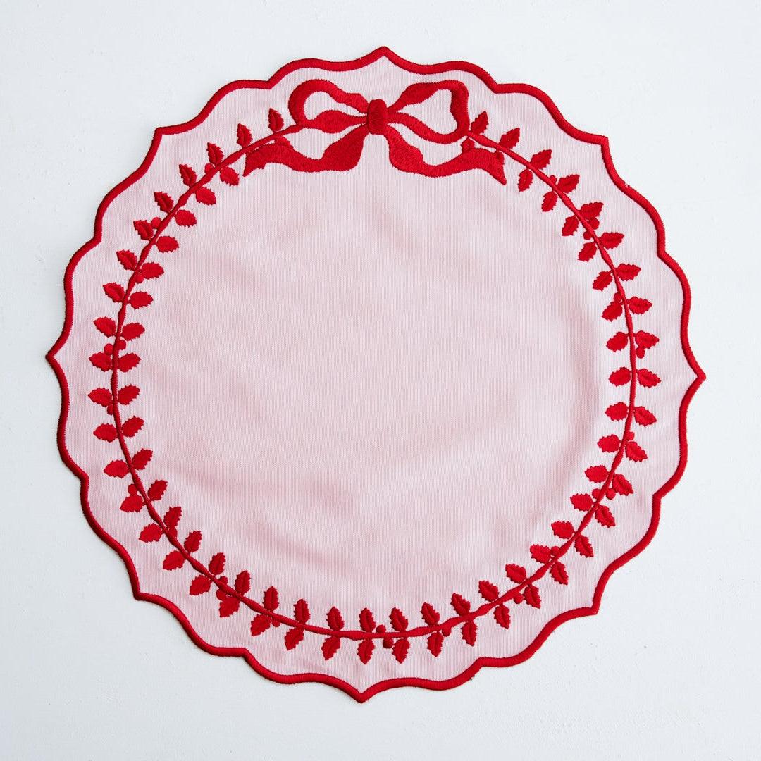 CHAMPAGNE PINK COTTON PLACEMATS (SET OF 4)