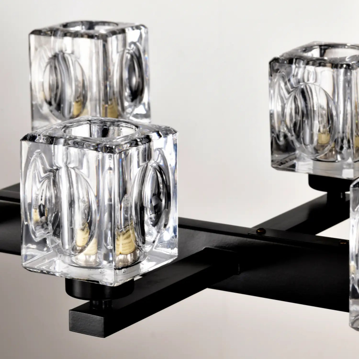 Chandelier Lights for Living Room with Modern Crystal Design & 10-Light Fixture