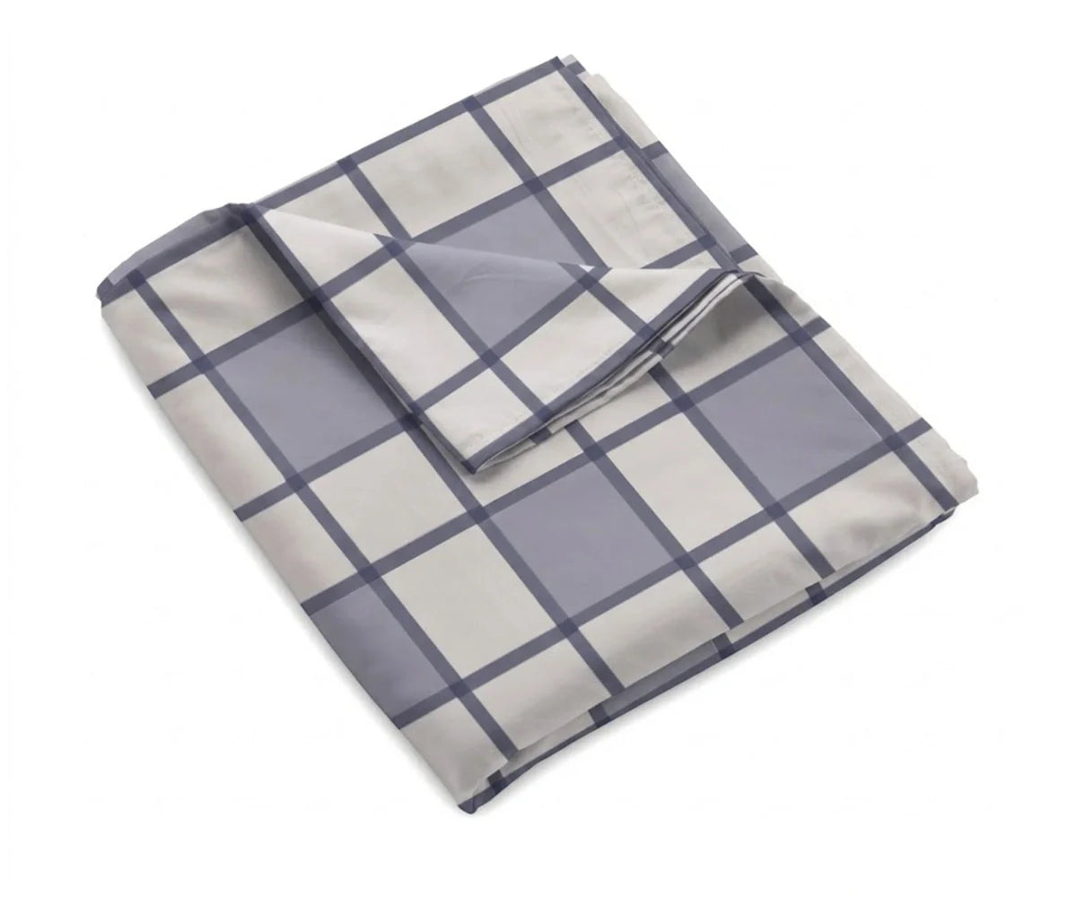Printed Linen Sheet Set – 100% Linen Bedding