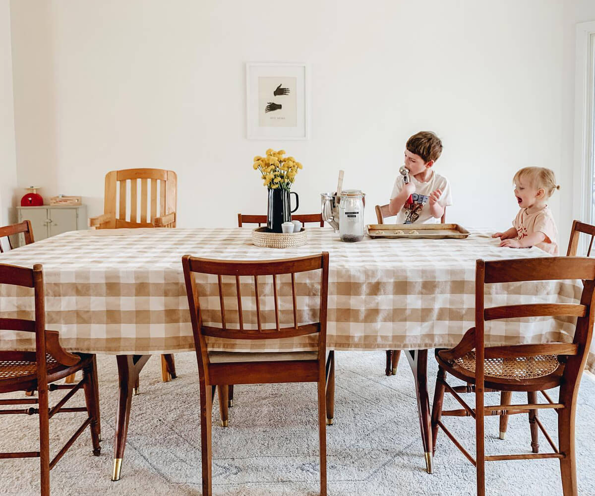 Cotton Tablecloths - Plaid Cloth Tablecloths