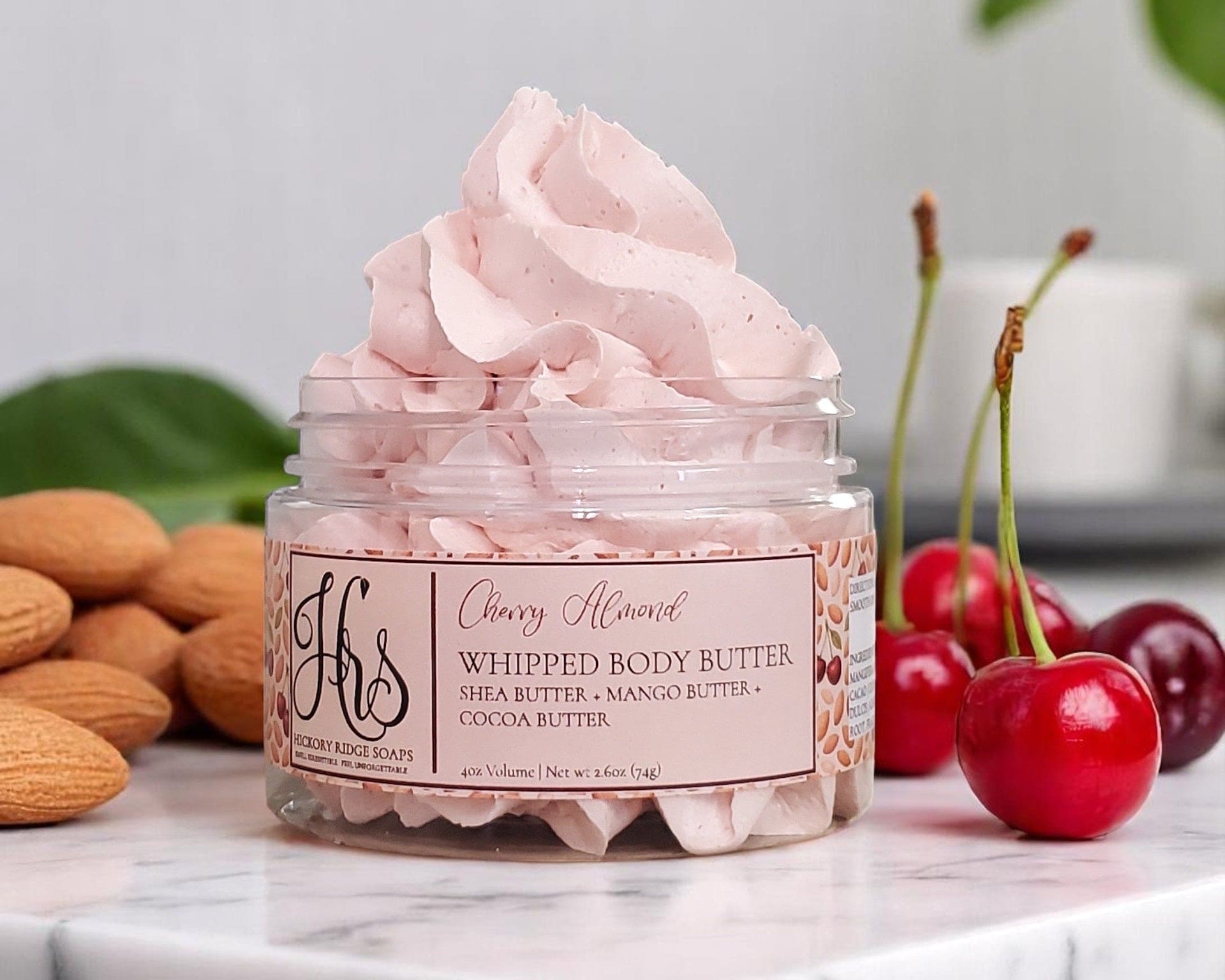 Cherry Almond Whipped Body Butter