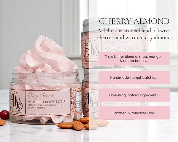 Cherry Almond Whipped Body Butter