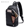Chest Bag Men's Business Charging Messenger Bag Trendy Messenger Bag Waterproof Oxford Cloth Backpack