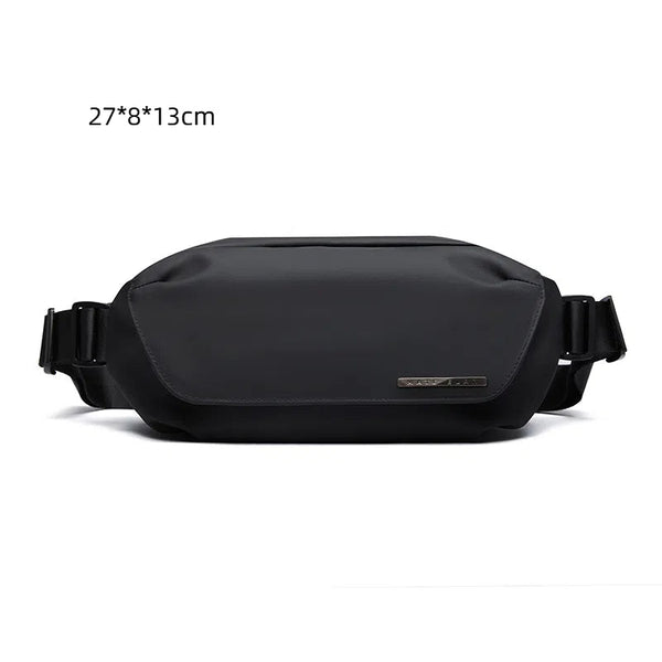 Chest bag men's small shoulder bag multifunctional trendy crossbody bag commuter mailman shoulder bag waist bag backpack