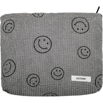 Chic Corduroy Travel Pouch for Women