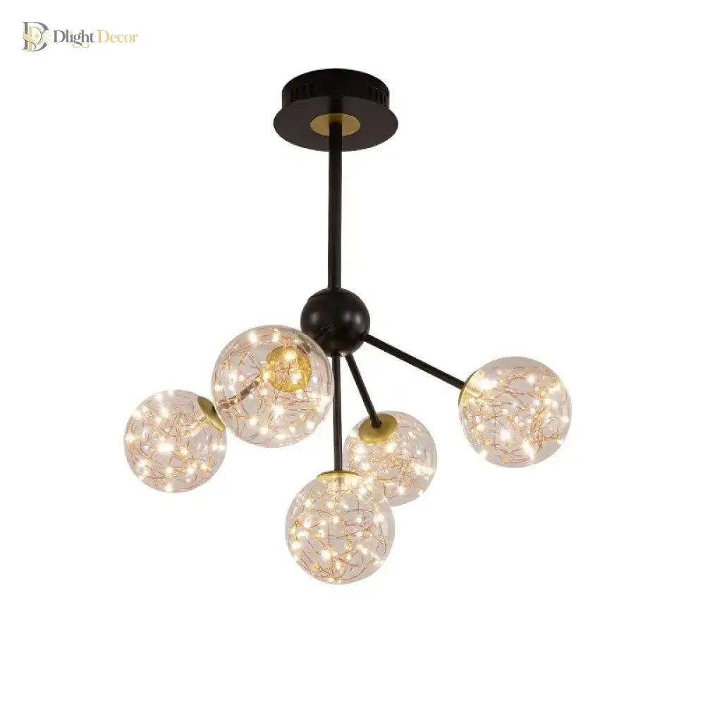 Chic Nordic Ceiling Light | Modern Dining Room Lighting