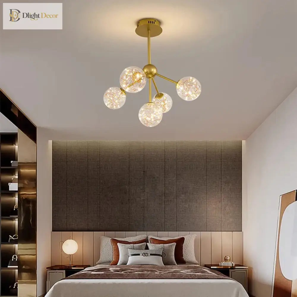 Chic Nordic Ceiling Light | Modern Dining Room Lighting