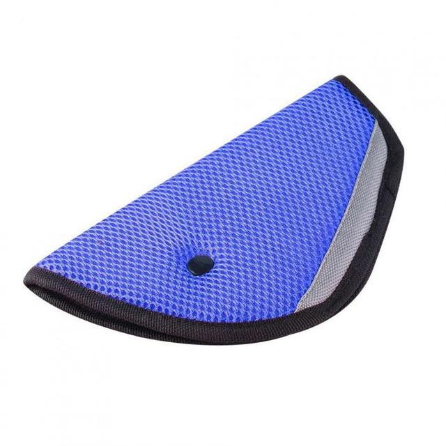 Child Seat Belt Adjustment Holder Car Anti-Neck Neck Baby Shoulder Cover Seat Belt Car Safe Seat Belt Cover Soft Adjustable Children Safety Belt Fixer Triangle Anti-ledge For Child Neck Protection Belts Seat Positioner Child Seatbelt for Kids Safety