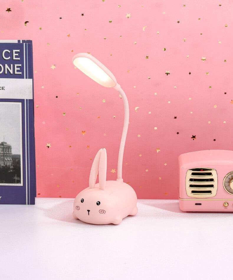 Children Desk Lamp LED Bedside Table Lamp Flexo Balance Light Gooseneck Drawing Iluminaria For Study Badroom Decor Cute Bear Cute Study Lamps for Bedroom Décor