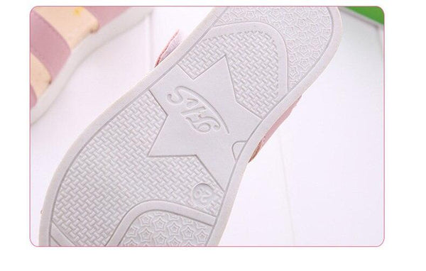 Children's Shoes Summer Style Sandals Girls Princess Beautiful Flower Shoes Kids Flat Sandals Baby Girl Girls Strappy Sandals With Flowers Open-Toe Dress Sandals Beautiful Outdoor Party Sandals