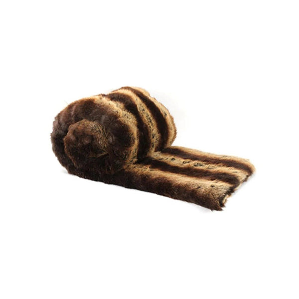 Fur Throw 'Chinchilla Chestnut' - Gifts for You 'n Me