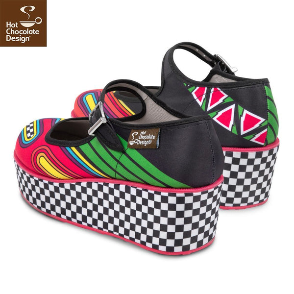 Chocolaticas® 1980 Women's Mary Jane Platform Shoes