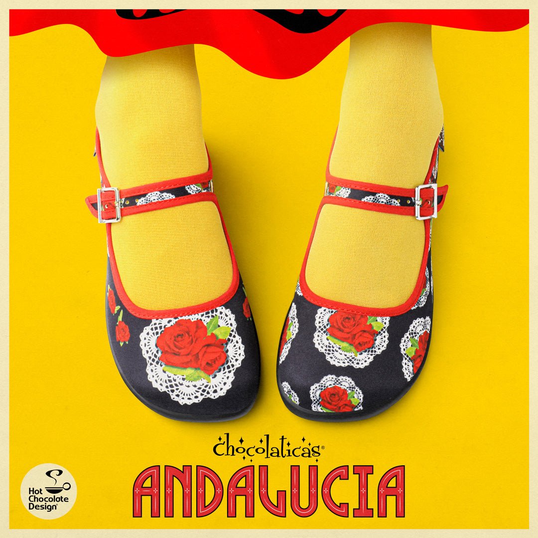 Chocolaticas® ANDALUCIA Women's Mary Jane Flat