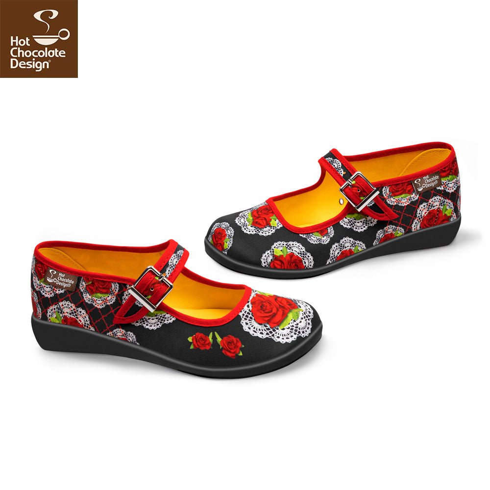 Chocolaticas® ANDALUCIA Women's Mary Jane Flat