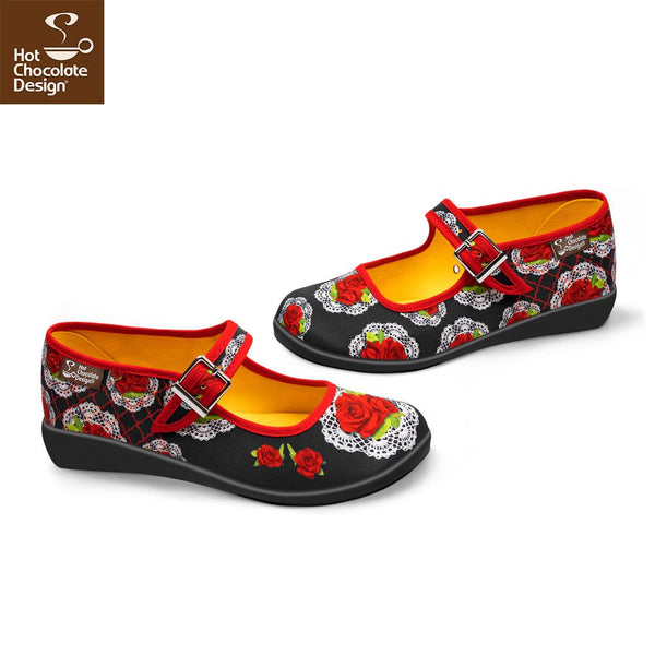 Chocolaticas® ANDALUCIA Women's Mary Jane Flat