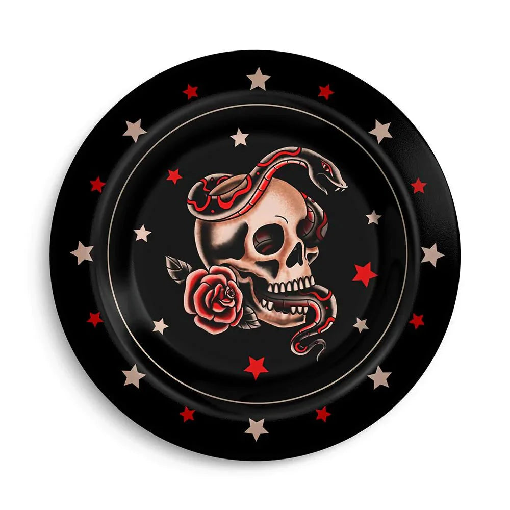 Chocolaticas® DARK TATTOO Set of Plates