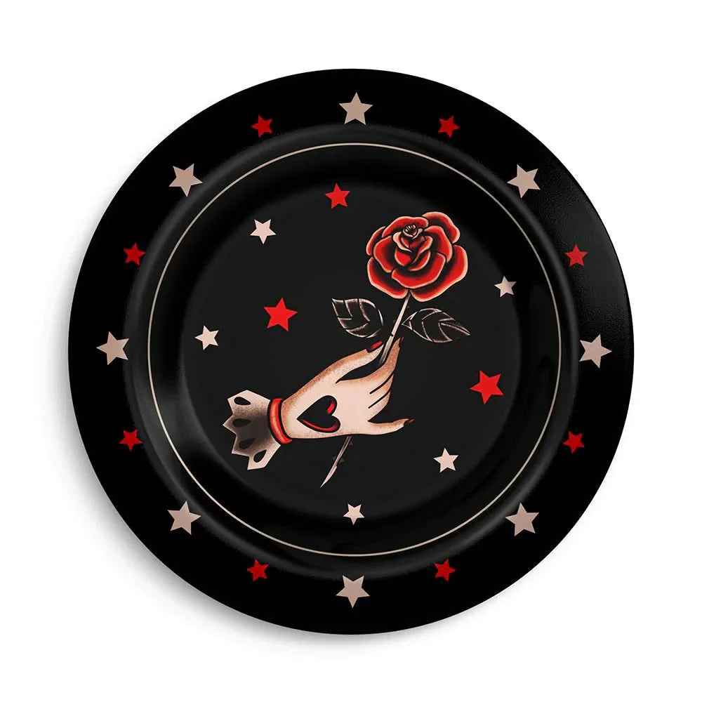 Chocolaticas® DARK TATTOO Set of Plates