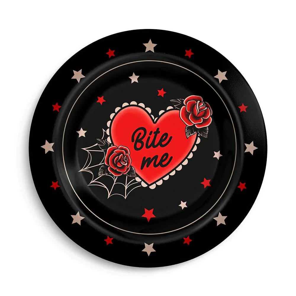 Chocolaticas® DARK TATTOO Set of Plates