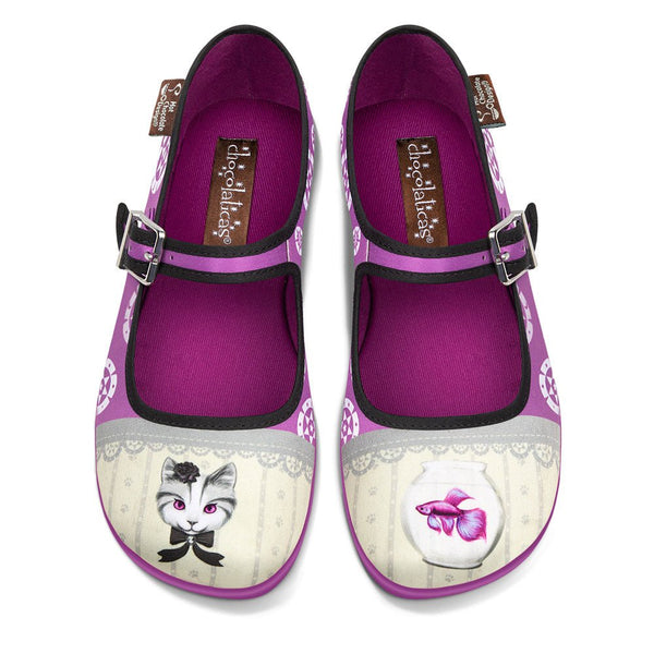 Hot Chocolate Design® ELVIRA OPHELIA Women's Mary Jane Flat