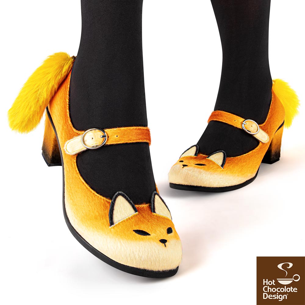 Chocolaticas® FOX Women's Mary Jane Mid Heel Pump