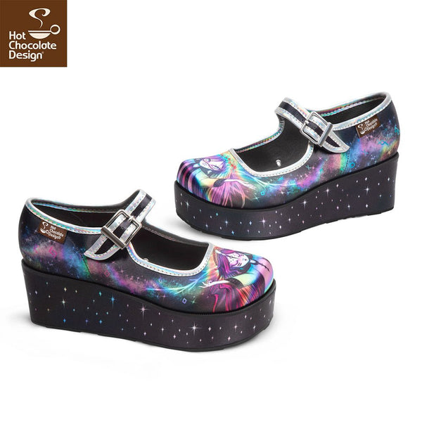 Chocolaticas® PAGAN SPIRIT Women's Mary Jane Platform Shoes
