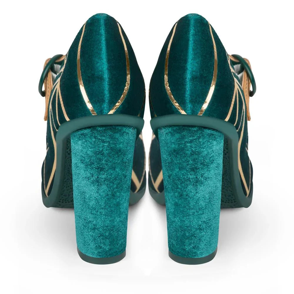 Chocolaticas® PEACOCK Mary Jane Pump High Heels