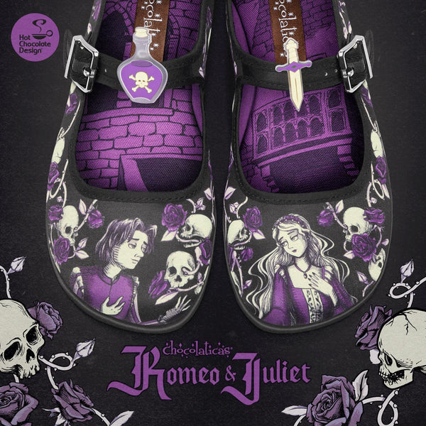 Chocolaticas® ROMEO AND JULIET Women's Mary Jane Flat Shoes