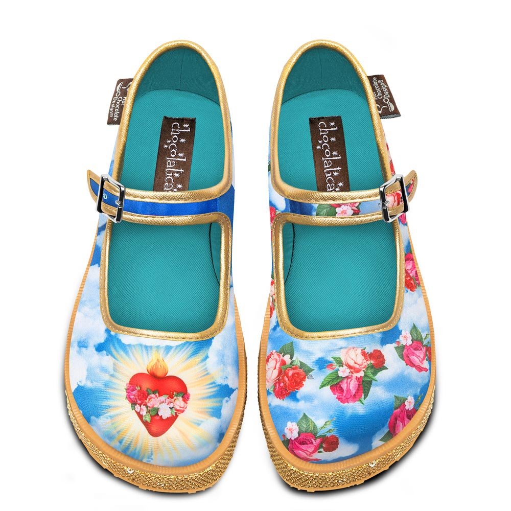 Hot Chocolate Design® SACRED HEART  Mary Jane Platform