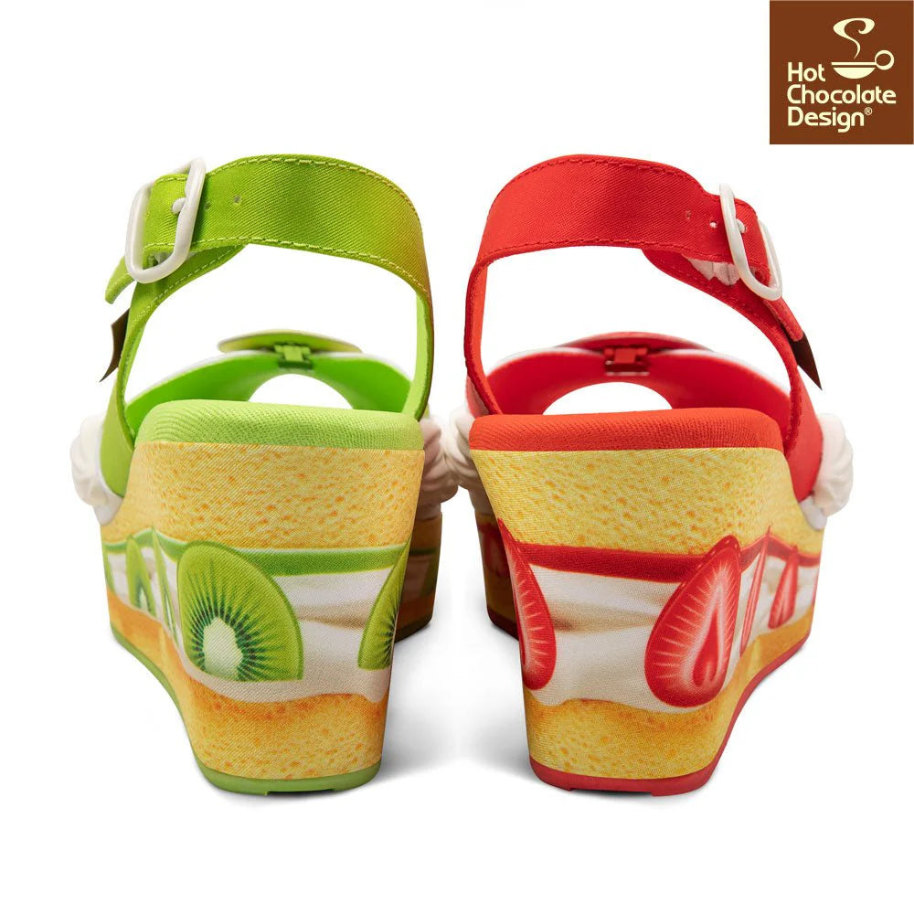 Hot Chocolate Design SHORT CAKE Women's Sandal