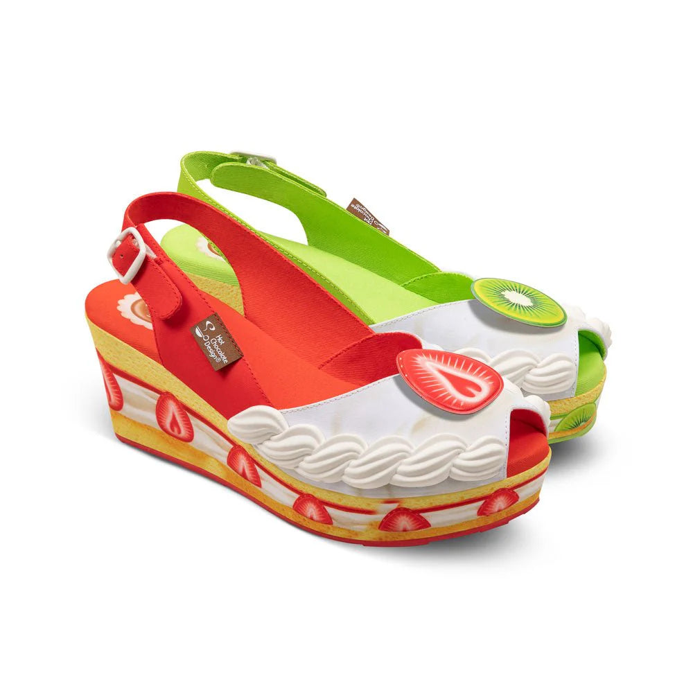 Hot Chocolate Design SHORT CAKE Women's Sandal