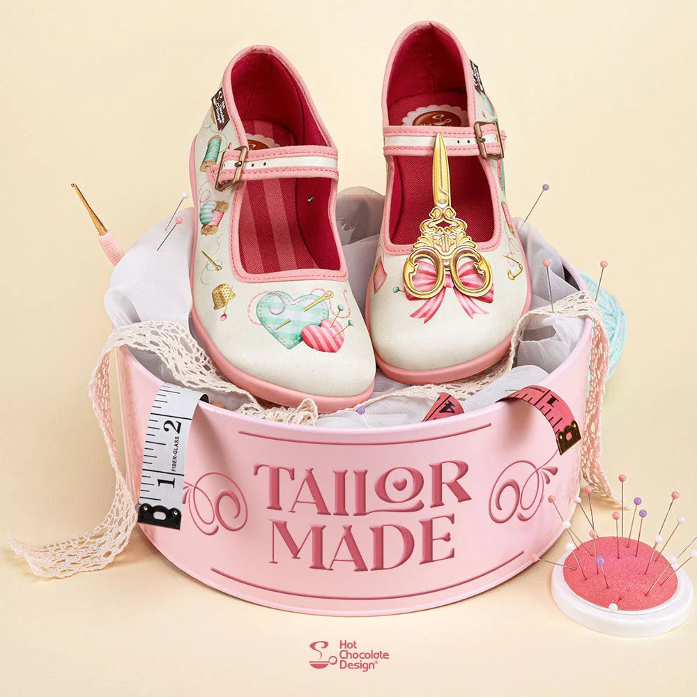 Hot Chocolate Design TAILOR MADE Women's Mary Jane Flat
