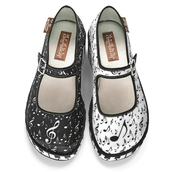 Hot Chocolate Design® THANK YOU MUSIC Mary Jane Platform