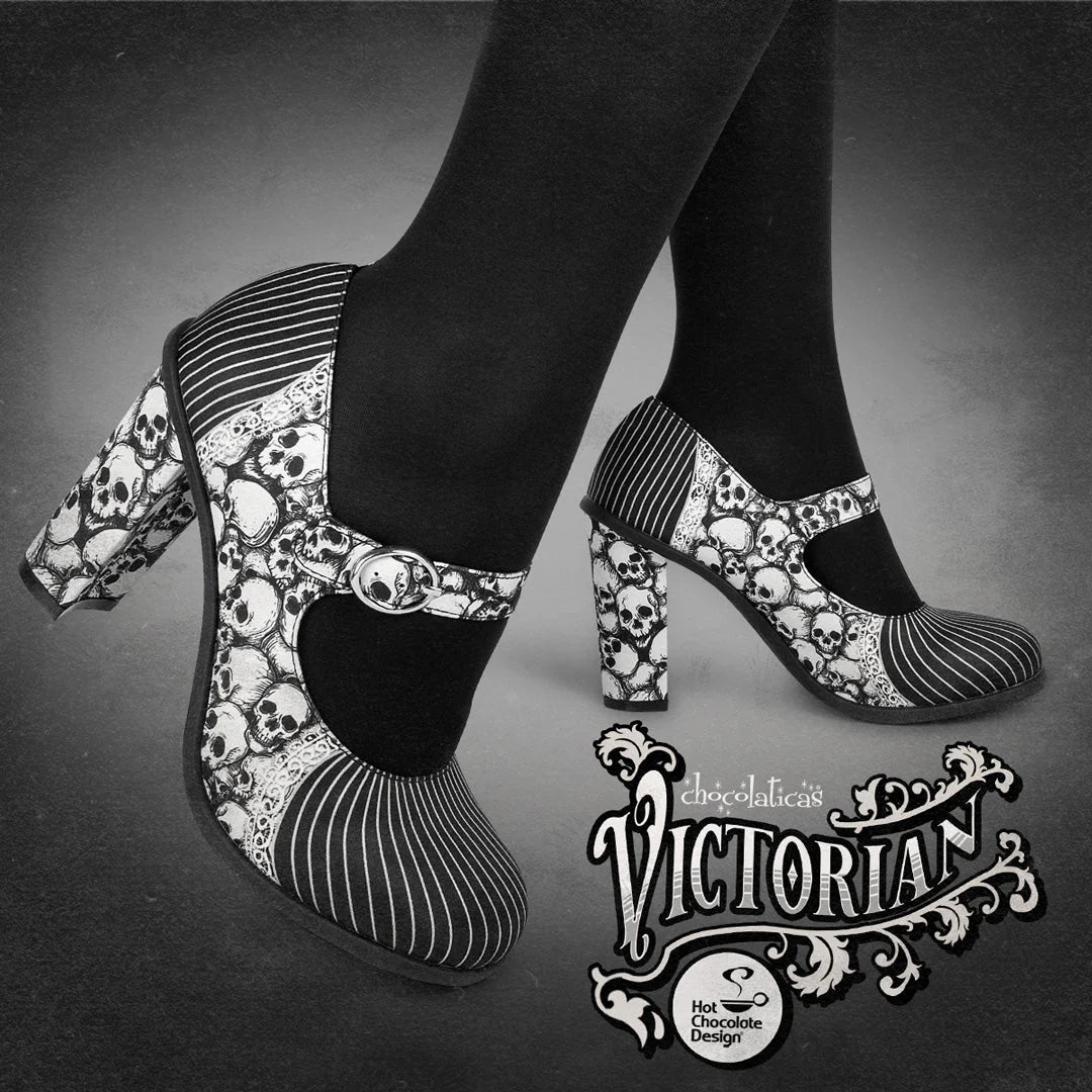 Hot Chocolate Design High Heels Victorian Women's Mary Jane Pump