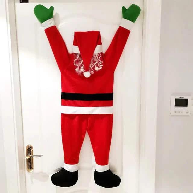 Christmas Climbing Hanging Santa Claus Decor